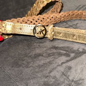 Michael Kors braided belt